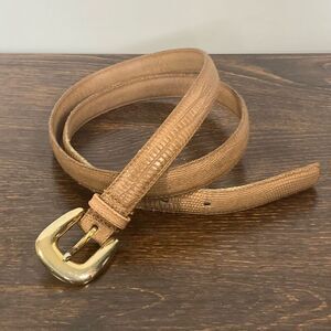 Vintage TJW by Mervyns Women's X035 Snakeskin Belt ML